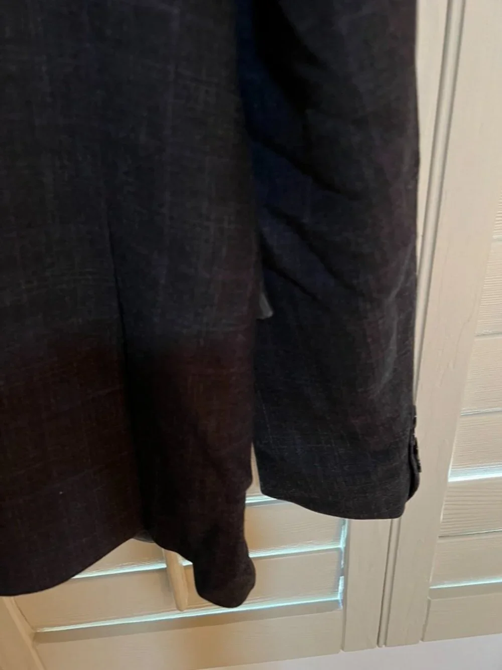 Calvin Klein Extreme Slim Fit Men's Grey Sport Coat - 100% Wool Size 46R